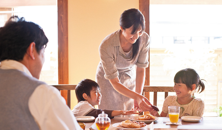 木の魅力は「やすらぎ」と「美しさ」。